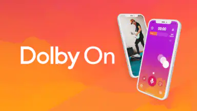 Dolby On: Record Audio & Music header