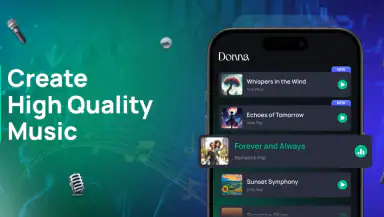 Donna AI Song & Music Maker header