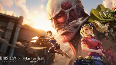 Doomsday × Attack on Titan header