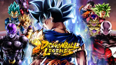 DRAGON BALL LEGENDS header