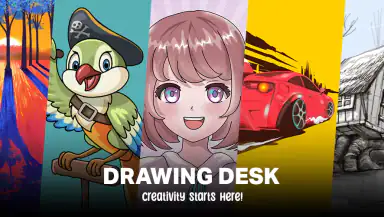 Drawing Desk: Learn to Draw header