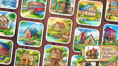Dream Home Coloring book header