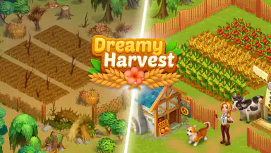 Dreamy Harvest: Farm Island header