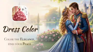 Dress Color: Paint by Number header