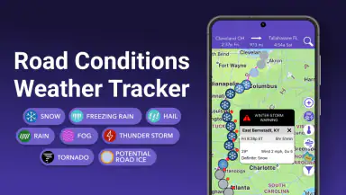 Drive Weather With Live Radar header