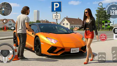Driving School: Car Parking 3D header