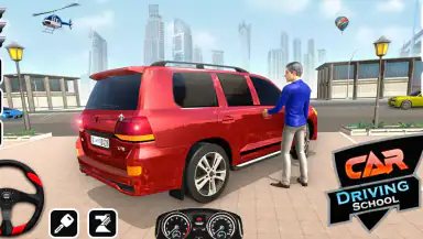 Driving School Games Car Game header