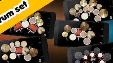Drum Set - Drumming App header
