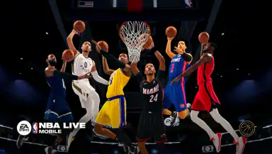 EA SPORTS™ NBA LIVE Mobile header