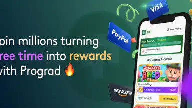 Earn Money & Rewards: Prograd header