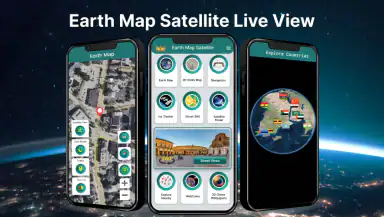Earth Map Satellite Live View header