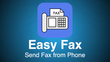 Easy Fax - Send Fax from Phone header