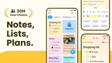 EasyNotes: Notes, Memo & Lists header