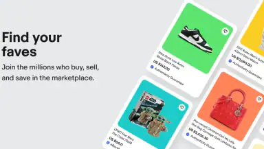 eBay online shopping & selling header