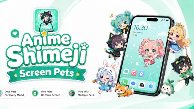 Emoji Battery & Shimeji Pet header