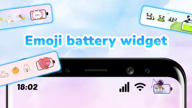 Emoji Battery: Status Bar header