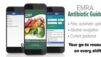EMRA Antibiotic Guide header