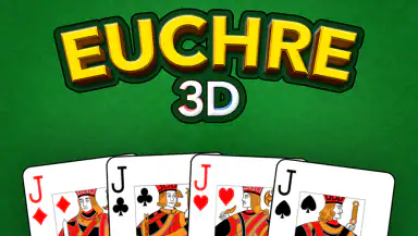 Euchre 3D Card Game Online header