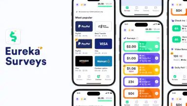 Eureka: Earn money for surveys header