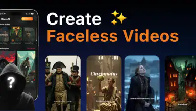 Faceless Reels - AutoAIReel header