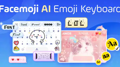 Facemoji AI Emoji Keyboard header
