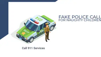 Fake Police Call :Naughty kids header