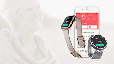 Fall Alert – My Medic Watch header