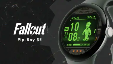 Fallout Pip-Boy SE Watch Face header