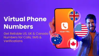 Fanytel - Virtual Phone Number header