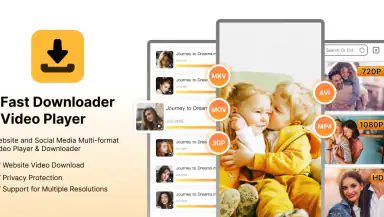 Fast Downloader - Video Player header