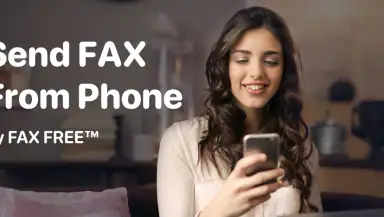 FAX FREE™: Send FAX From Phone header