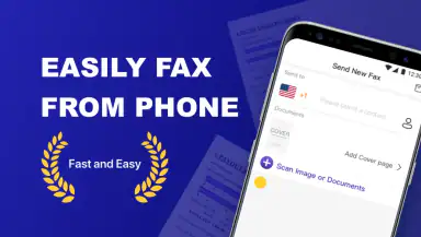 FAX - Send Fax from Phone header