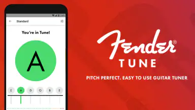 Fender Guitar Tuner header