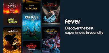 Fever: Events & Tickets header