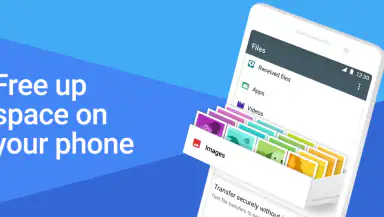 Files by Google header