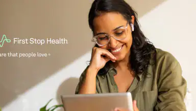 First Stop Health header