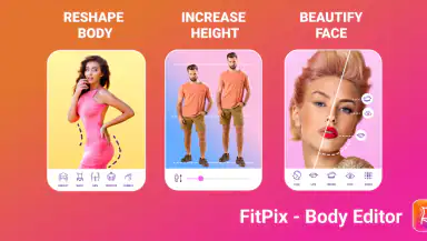 FitPix - Face & Body Editor header