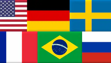 Flags of All World Countries header
