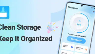 Flash Clean: Storage & Memory header