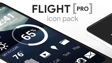 Flight Pro - White Icon Pack header