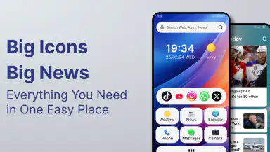 Flow Homescreen header