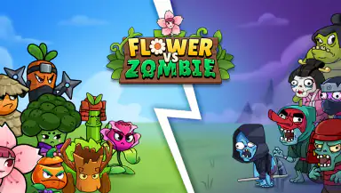 Flower vs zombie: City Defense header