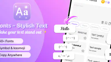 Fonts & Stylish Text Bio header