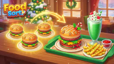 Food Sort: Puzzle Game header