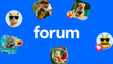 Forum, a Facebook app header