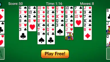 FreeCell Solitaire: Card Games header