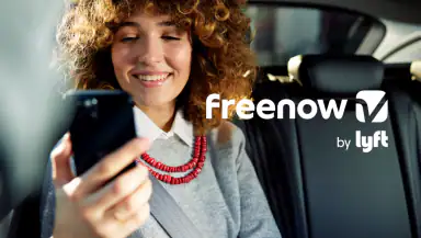 Freenow by Lyft - taxi & more header