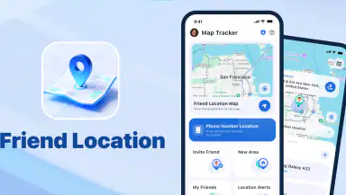 Friend Location: Phone Tracker header