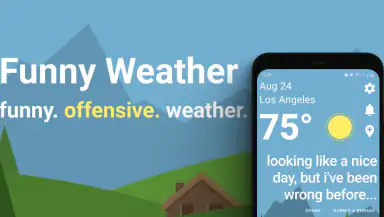 Funny Weather: Rude Forecast header