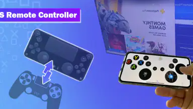 Game Controller for PS5 or PS4 header
